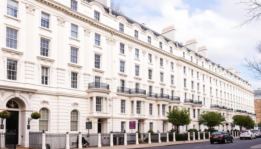 Victorian mansion block in South Kensington's Museum District with heritage secondary glazing